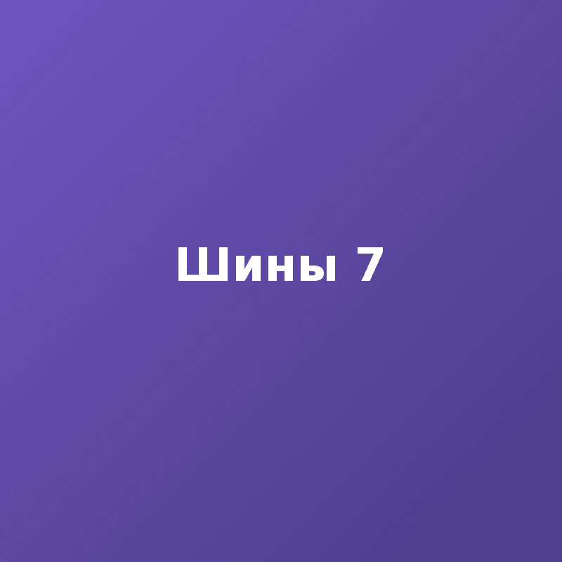 Шины 7