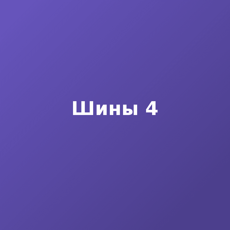 Шины 4