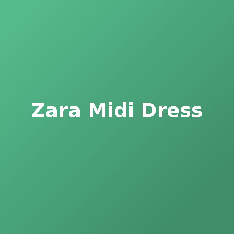 Zara Midi Dress