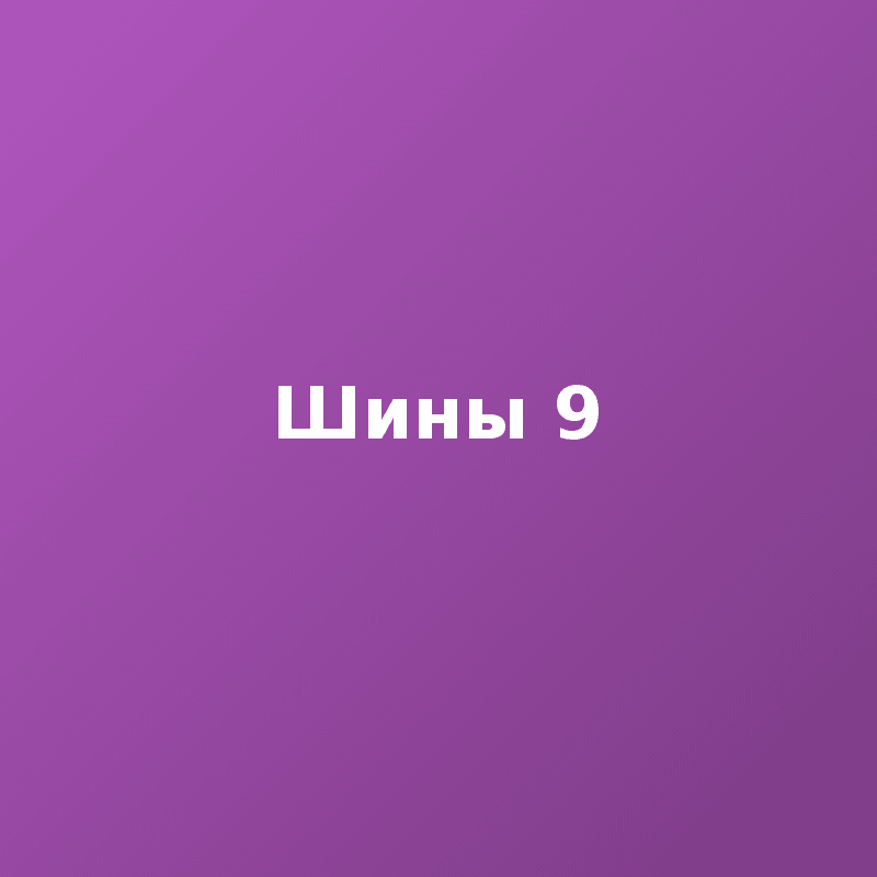 Шины 9