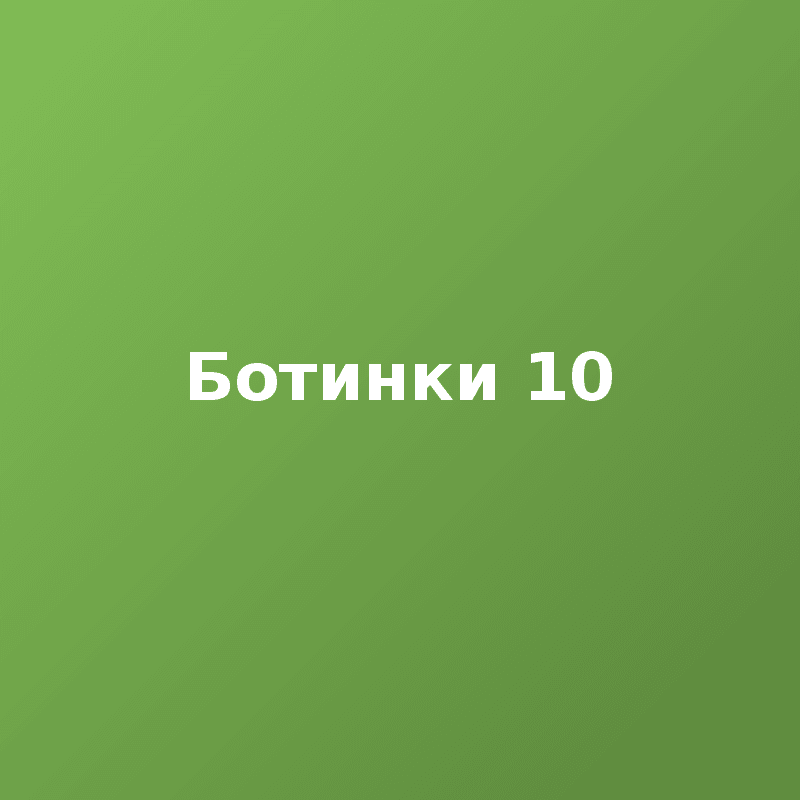 Ботинки 10