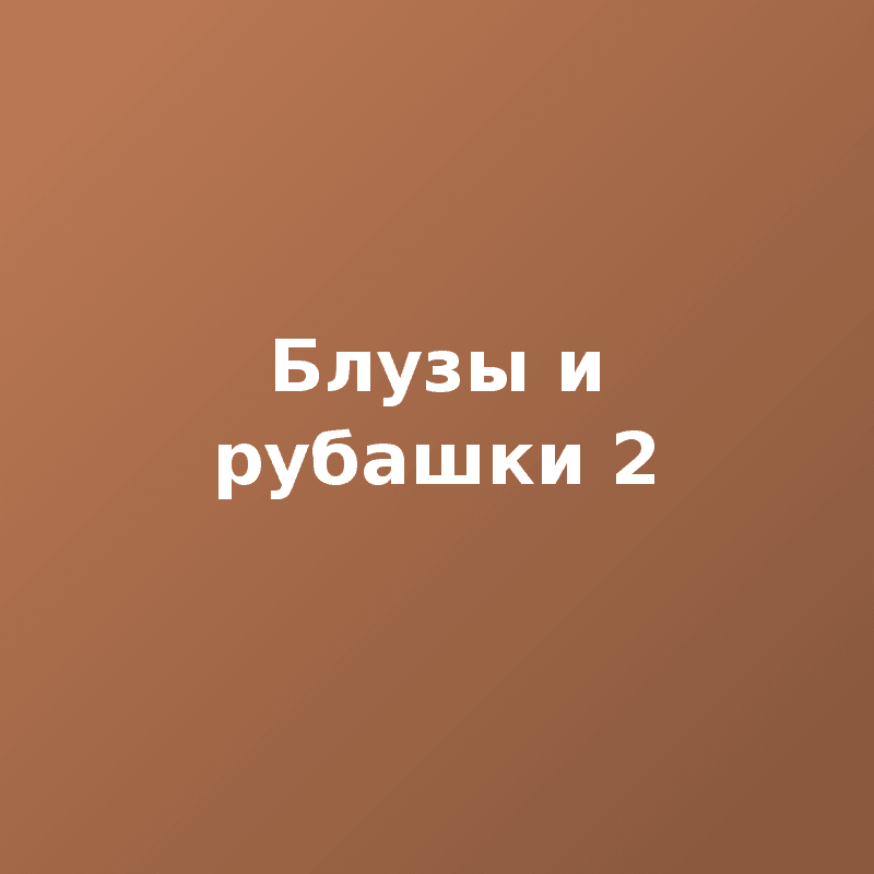 Блузы и рубашки 2