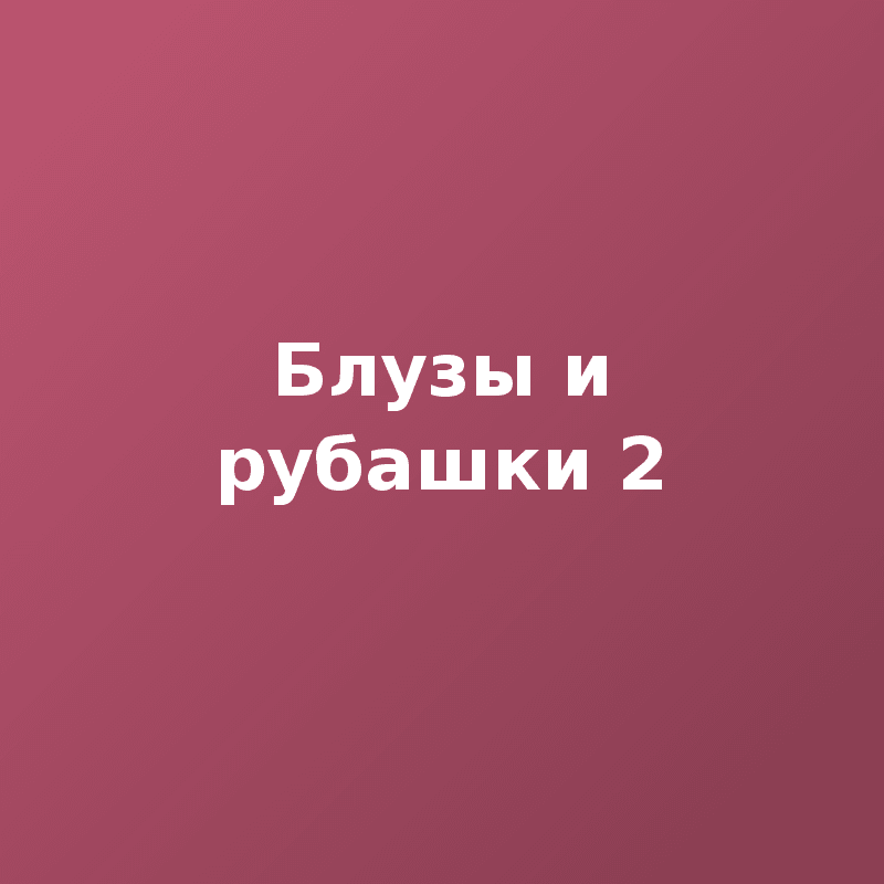 Блузы и рубашки 2